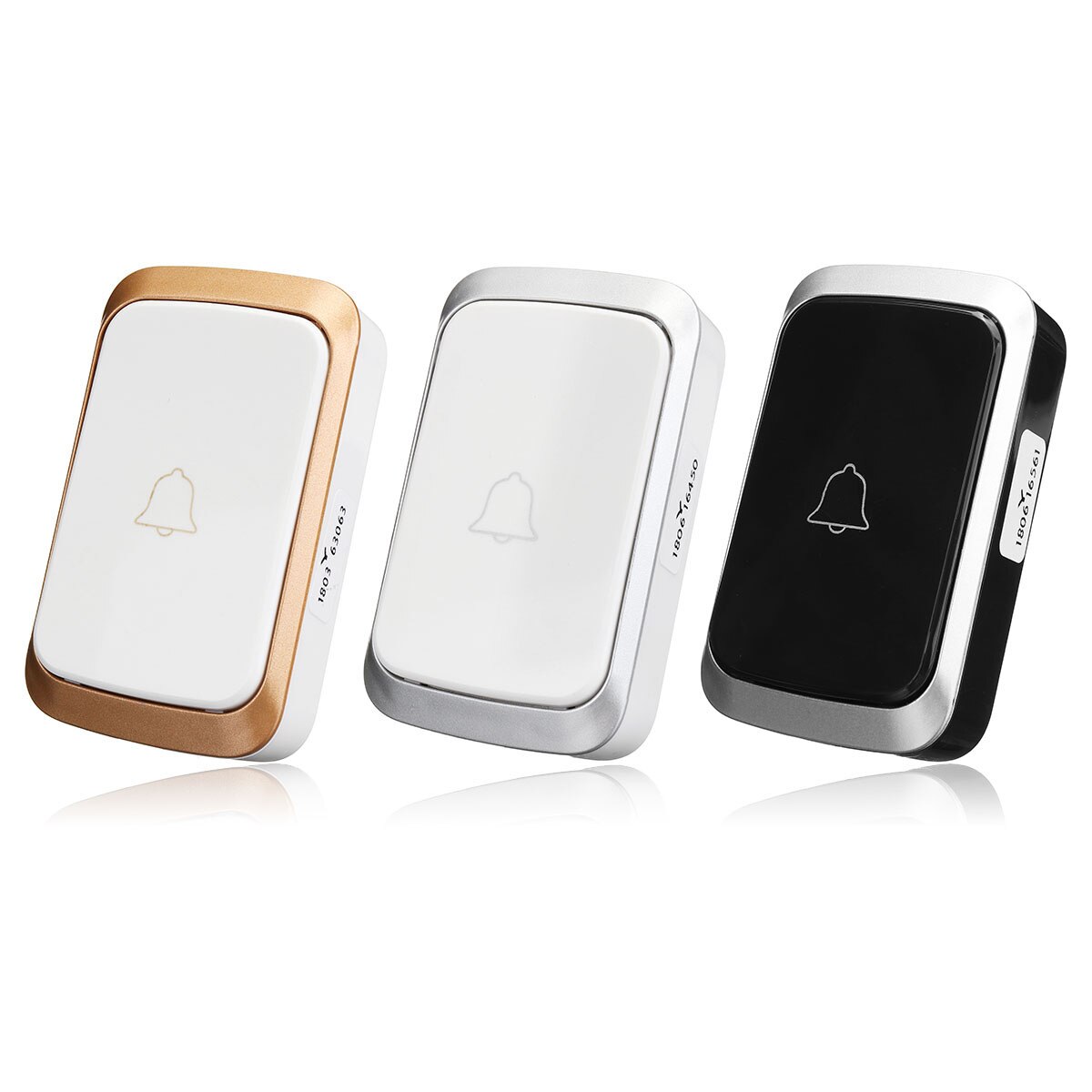 ESCAM 1Set Wireless Doorbell 350M Remote CALL Waterproof Smart Door Bell 110V 220V EU/UK/US Plug Universal Music Doorbell