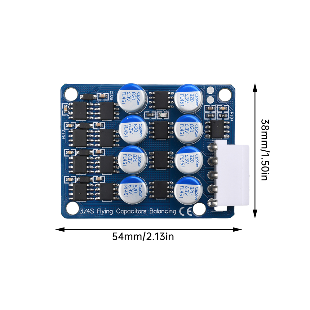 BMS 4S 6S 8S 3A Balans Li-Ion Lifepo4 LTO Lithiumbatterij Actieve Equalizer Balancer Board Condensator egaliseren Plaat