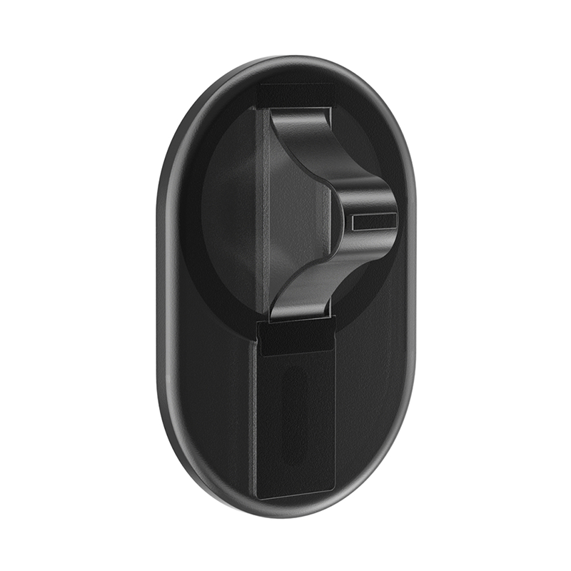 MagSafe Phone Grip with Finger Strap for iPhone 15/14/13/12 Series Magnetic Phone Grip Holder as Magnetic CellPhone Stand Holder: black