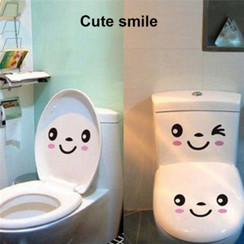 Dejlig kat killing wallstickers toilet stickers dørklistermærker sommerfugl badeværelse kunst decals boligindretning vinduesglas: Stil 2 03