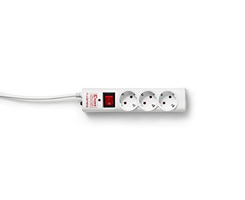 Salicru Sps Veilig 3 Power Strip Met Bescherming 3 Sockets Wit