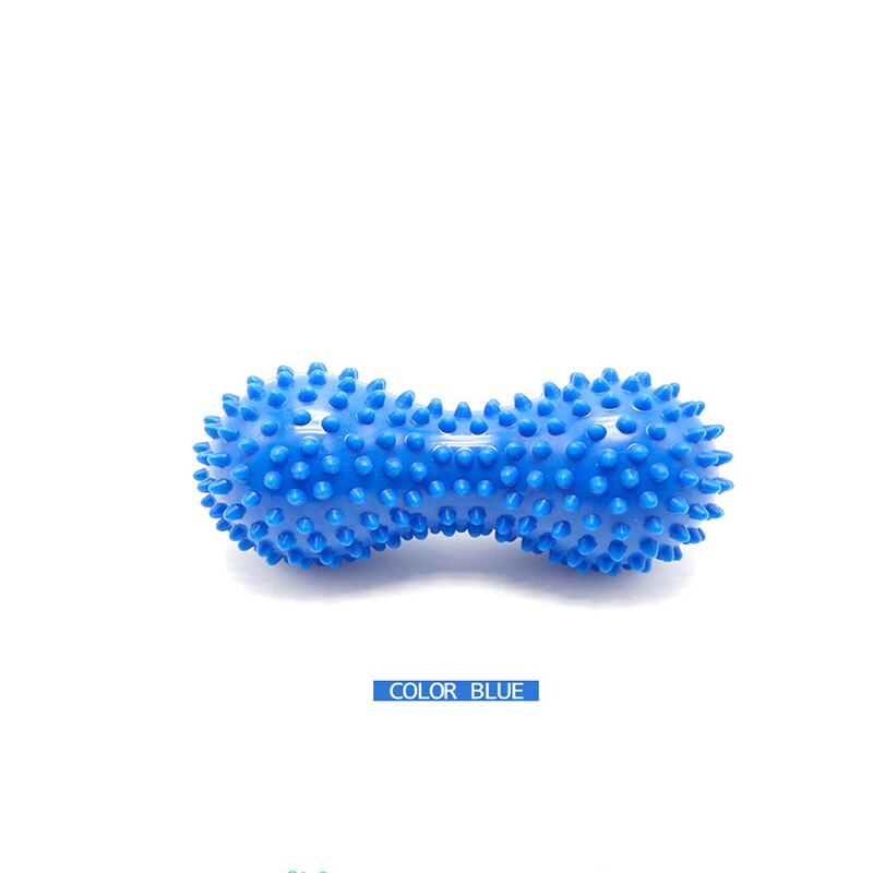 Peanut Massage Ball Stress Sensory Ball Therapy Health Care Gym Muscle Relex Apparatus Spiky Trigger Point Relief Muscle Pain: blue