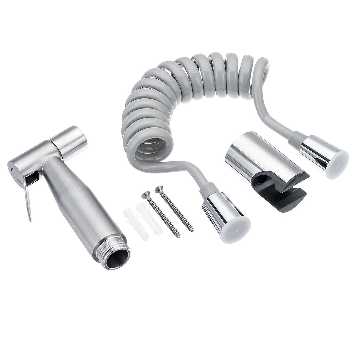 Handheld Portable Diaper Bidet Toilet Shattaf Sprayer Bathroom Toilet Bidet Shower Head Nozzle with Telephone Shower Hose Set