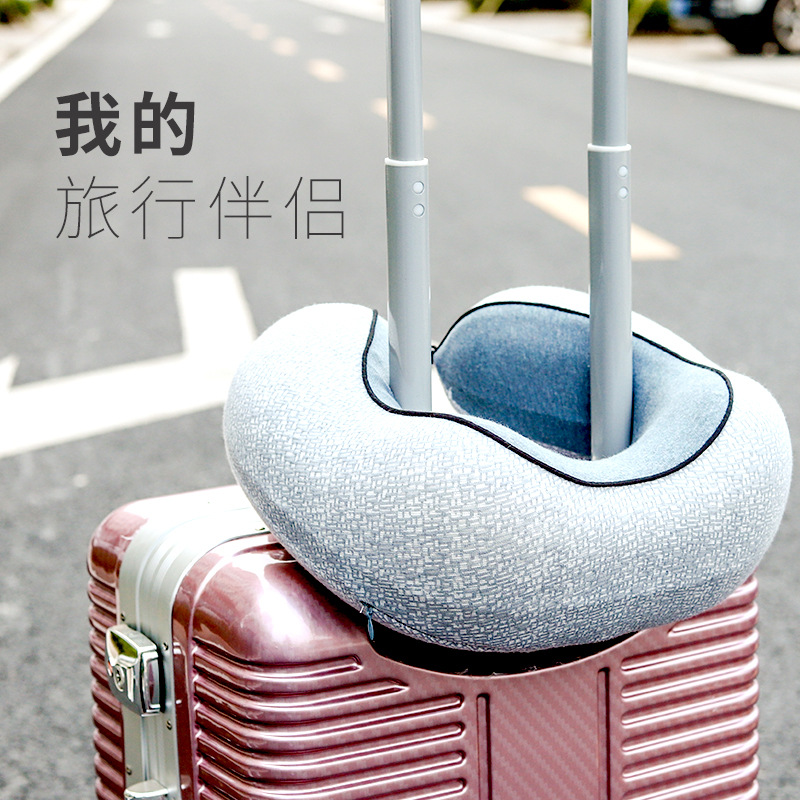 Multi-functional U-shaped Pillow Memory Foam Hump Shape Nap Pillow Travel Pillow