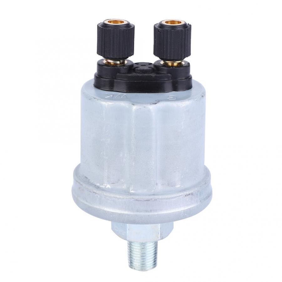 Force Sensor Gear Oil Pressure Sensor 1/8-27 NPTF Thread Oil Pressure Sensor Sender Unit 0-10 Bar For VDO Gear Oil Sensor
