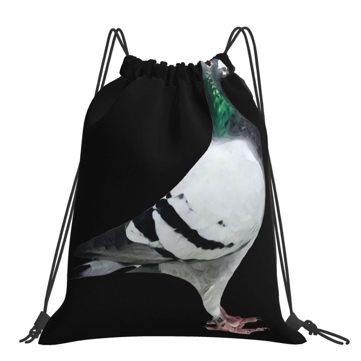 Duif Peagon Bloem Eenhoorn Vogel Fly Dier Grappig Cool 286 Top Humor Persoonlijkheid Zomer Stijl Tassen Rugzak Tas: Default Title