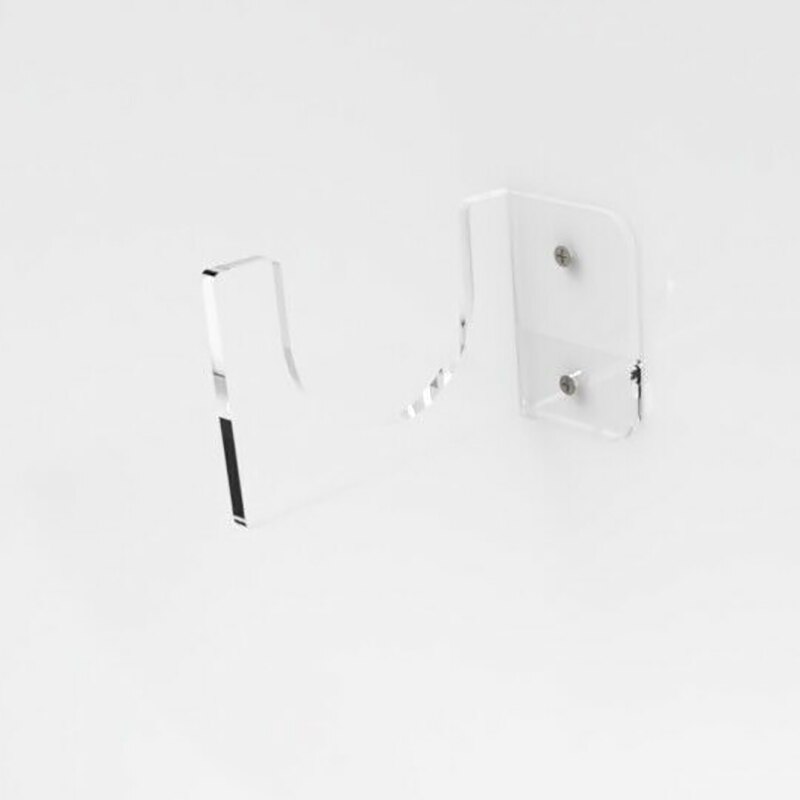 Clear Acrylic Baseball Bat Display Wall Mount,Hanger Baseball Bat Holder Case for Horizontal Display Holder Wall Mount