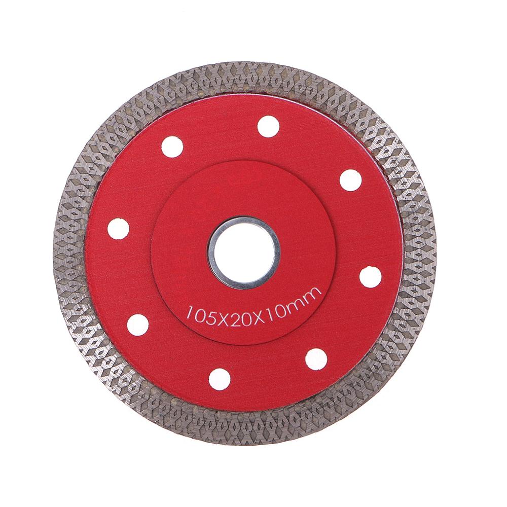 Red Pressed Sintered Mesh Turbo Ceramic Tile Granite Marble Diamond Saw Blade Cutting Disc Wheel Bore Tools: 01