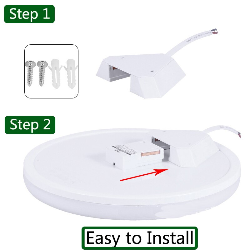Led Panel Licht 15W 20W 30W 50W Opbouw Moderne LED Plafondlamp Ronde Binnenverlichting woonkamer Badkamer
