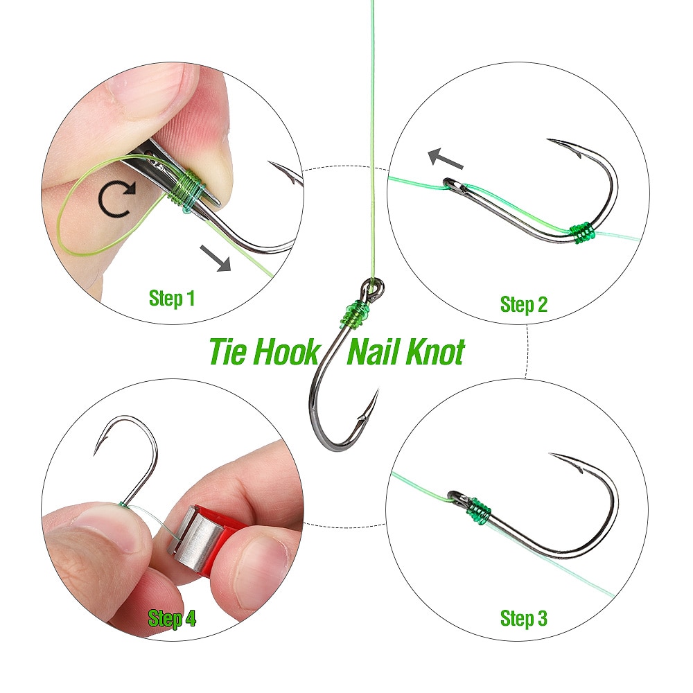3#-12# 100 stuks/doos vishaak met hoge koolstofstaal weerhaak 10 series in vliegvissen haak worm vijver visaas houder jig gat pesca