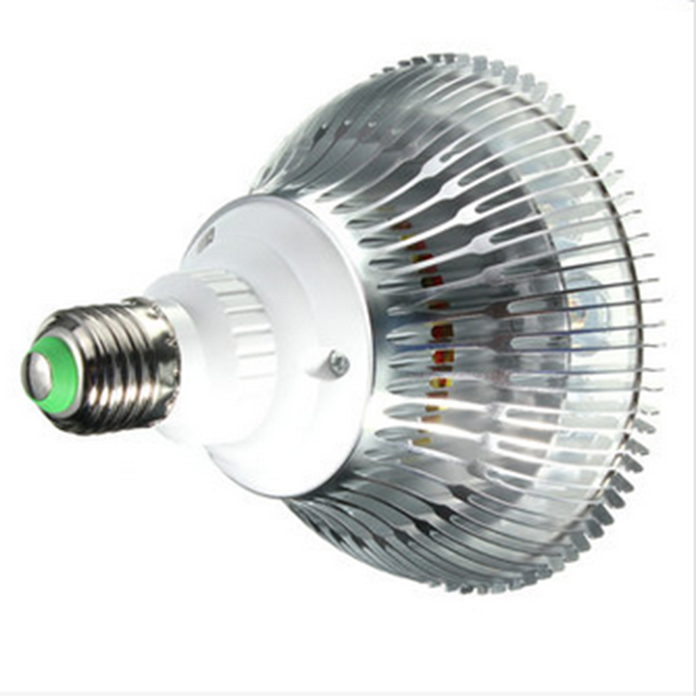 54W LED Aquarium Lamp 12 White 6 Blue E27 LED Coral Reef Grow Light PAR38 LED Aquarium Lights for Saltwater Reef Refugium Tanks