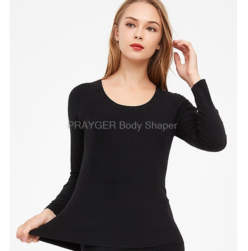 2 delar plus size l  -3xl termounderkläder dam vinterkläder varm kostym långkalsonger dam stor storlek