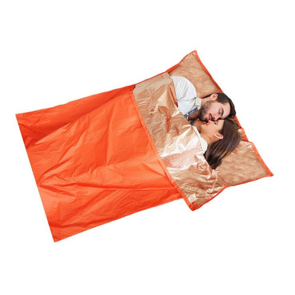 Camping Thermal Insulation Sleeping Bag Outdoor Adventure Emergency Rescue Blanket