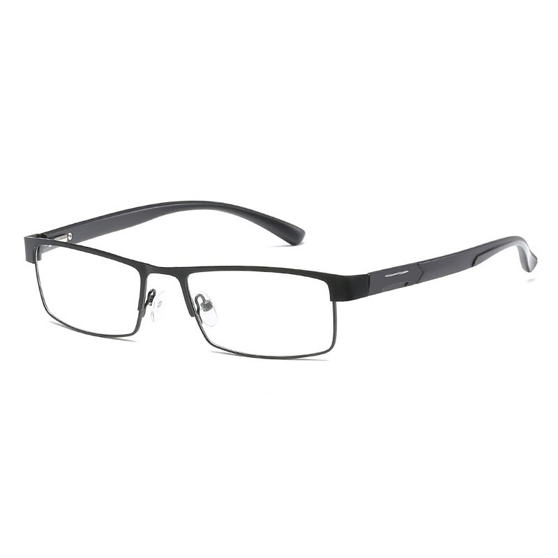 Mannen Titanium Legering Glazen Asferische 12-Layer Coated Lens Leesbril + 1.0 + 1.5 + 2.0 + 2.5 + 3.0 + 3.5 + 4.