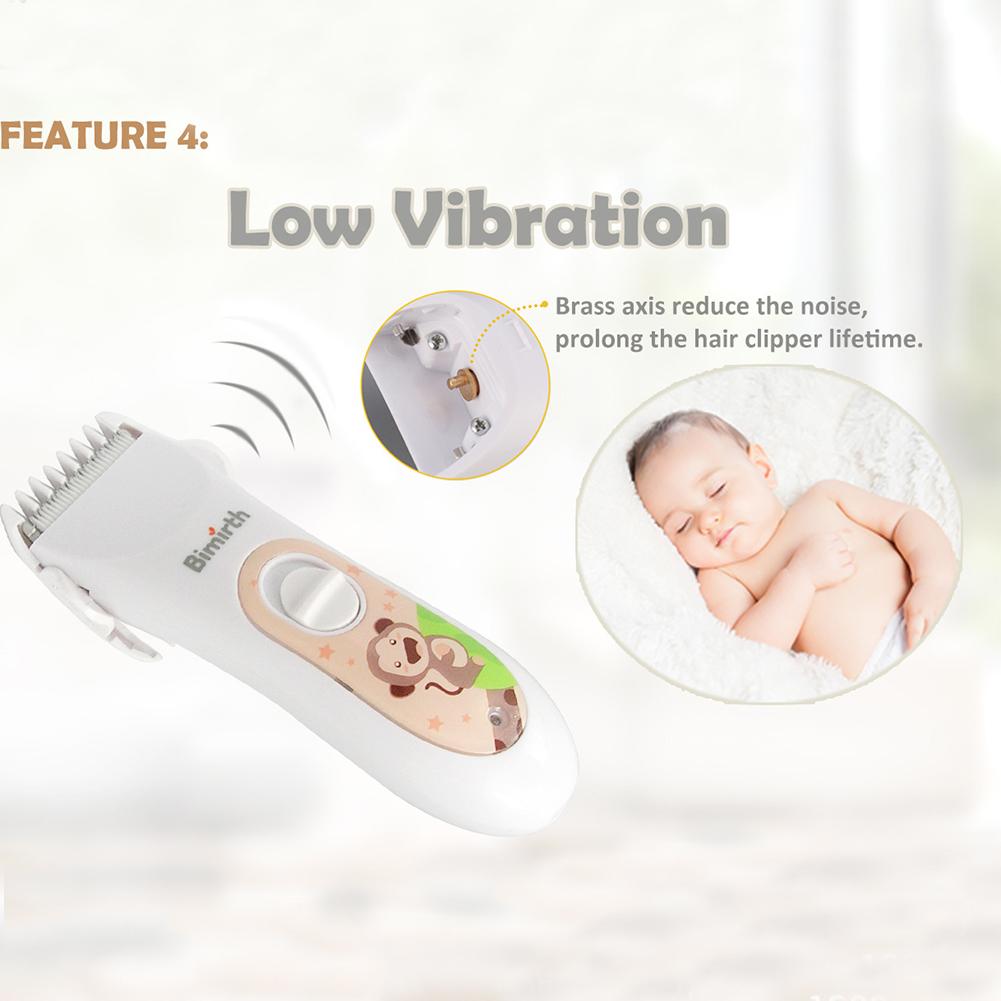 Waterdicht Ultra-Stille Usb Oplaadbare Professionele Kapsels Tondeuse Voor Baby Kinderen Kinderen Thuisgebruik
