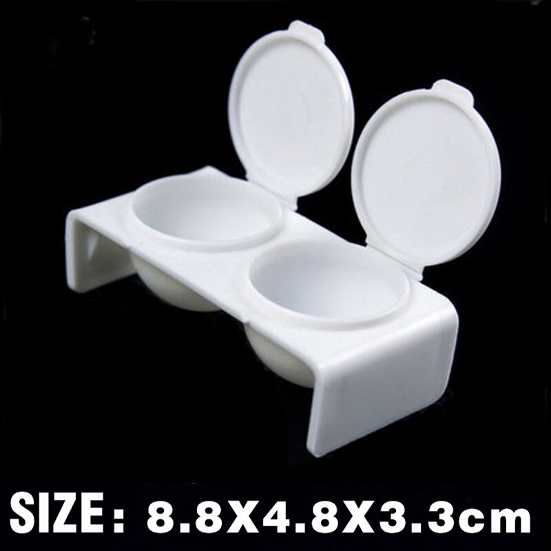 Model Met Kleur Plaat Verf Palet Met Cover Afdichting Toning Schotel Model Hobby Schilderen Kleur Palet Gereedschap Accessoire