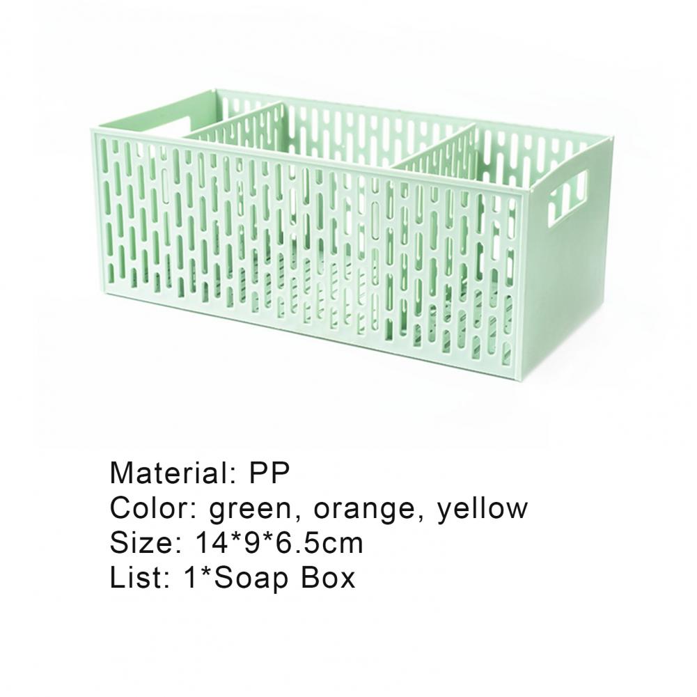Storage Holder Compartment Handle Kitchen Vegetable/Fruit Storage Box Neatly Fruit Separated Drain Basket for Kitchen