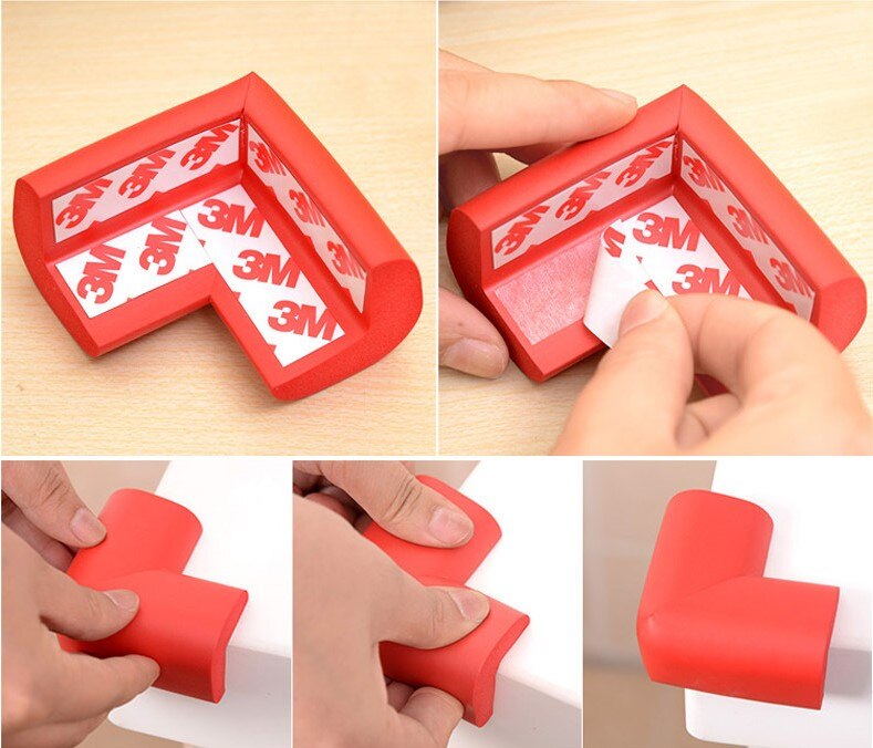 Rubber Table Edge Protector (4lü Set)