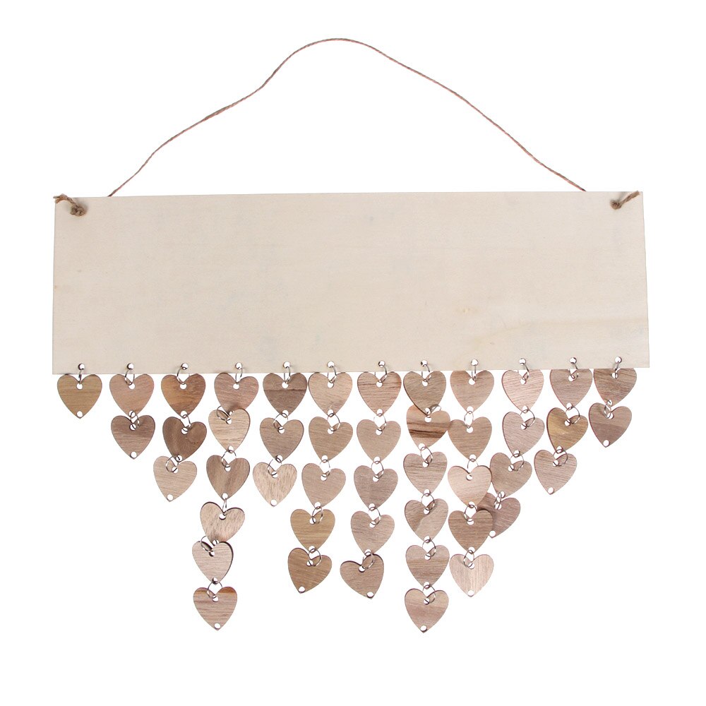 Diy Wooden Birthday Reminder Board Plaque Sign Hanging Family Friends Calendar