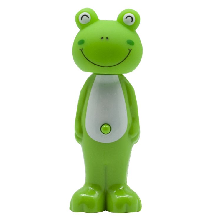 Spazzolini da denti retrattili per bambini spazzolini da denti a setole morbide a forma di animale per bambini spazzolino da denti per igiene orale dentale: 1pezzi rana