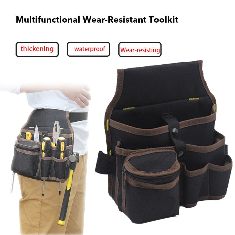 Multipurpose Taille Tool Bag Hardware Mechanica Tool Bag En Capaciteit Riem Utility Taille Pocket Tool Schort Pouch