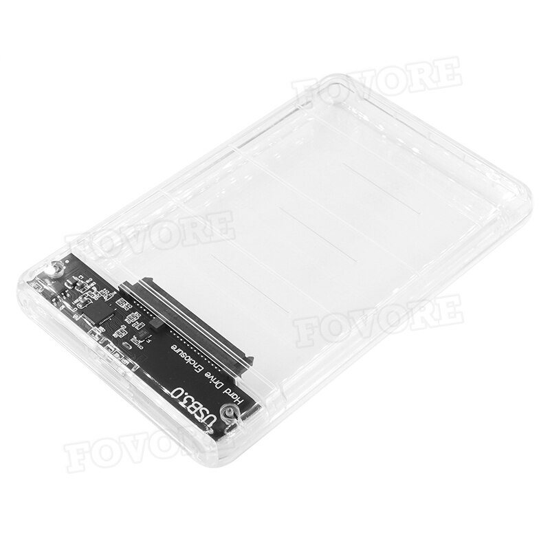 2.5 Inch HDD Case SATA 3.0 to USB 3.0 5 Gbps 2TB HDD SSD Enclosure Support UASP HD External Hard Disk Box