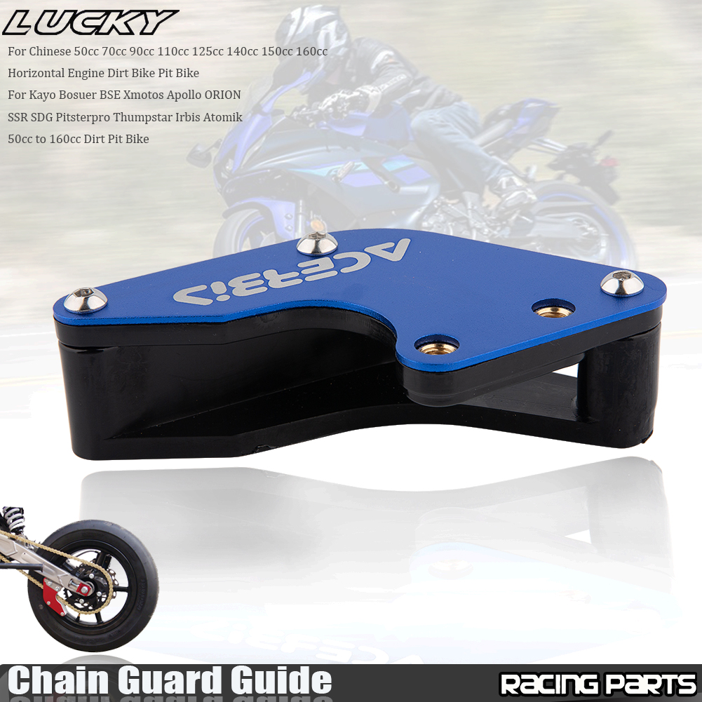 Nueva guía protectora de cadena CNC para motocicleta para IRBIS BSE KAYO SSR TTR XR CRF KLX 50 70 90 110 125 140 150 160cc Dirt Pit Bike Scooter