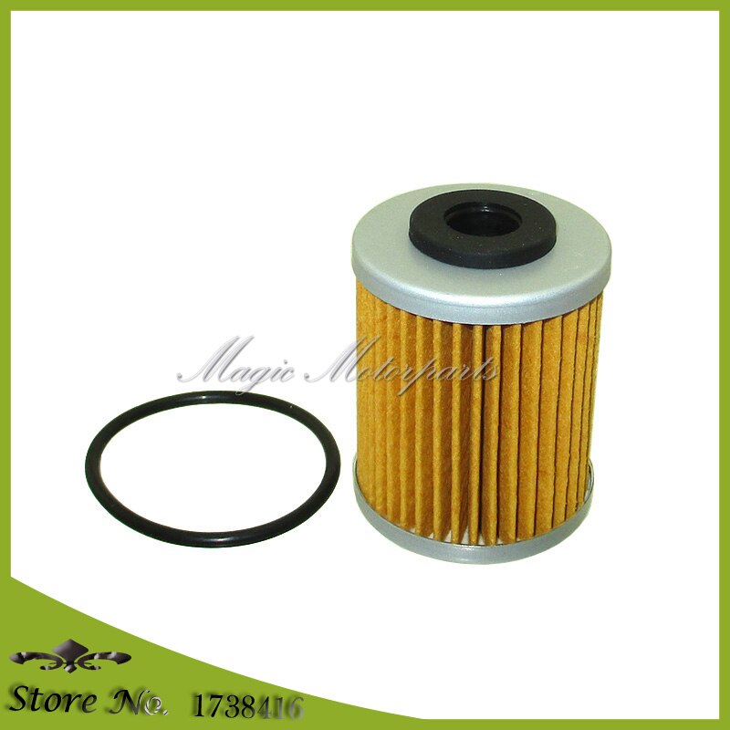Kort 2nd oliefilter til 250 400 450 525 rr enduro 4t 2nd filter 400 450 520 525 560 660 690 59038046000 polaris 2520755