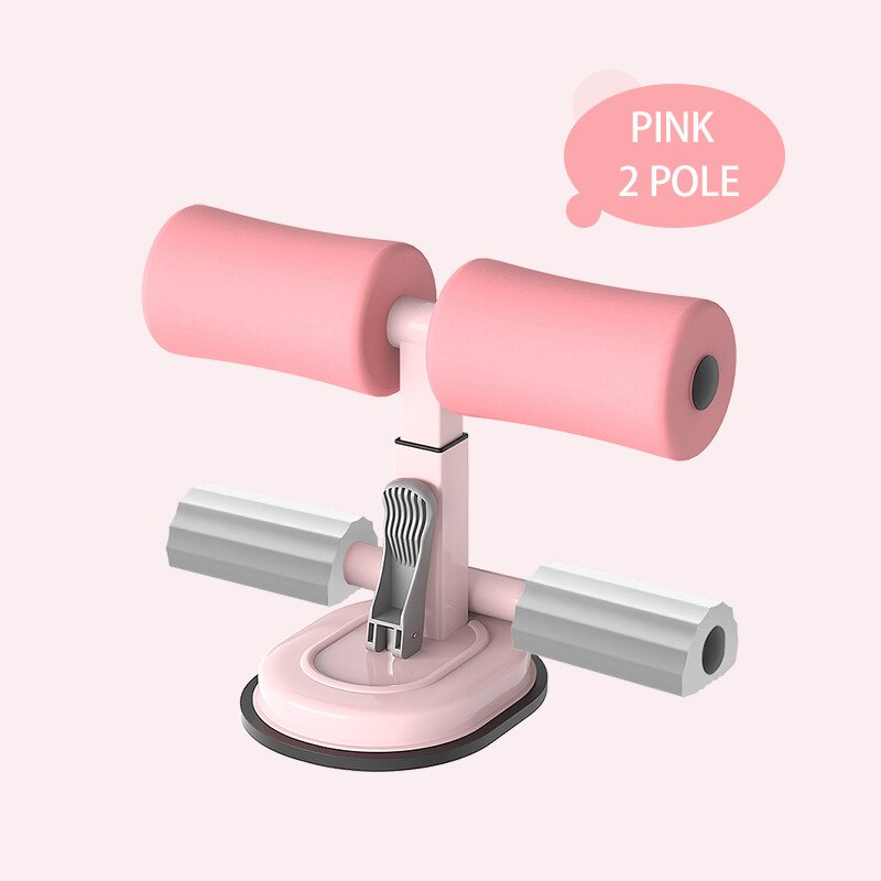 Sit-up Assistant Abdominal Core ExerciseSit-ups Fitness Sit-ups Exercise Equipment Portable Suction Exercise Home Gym: black