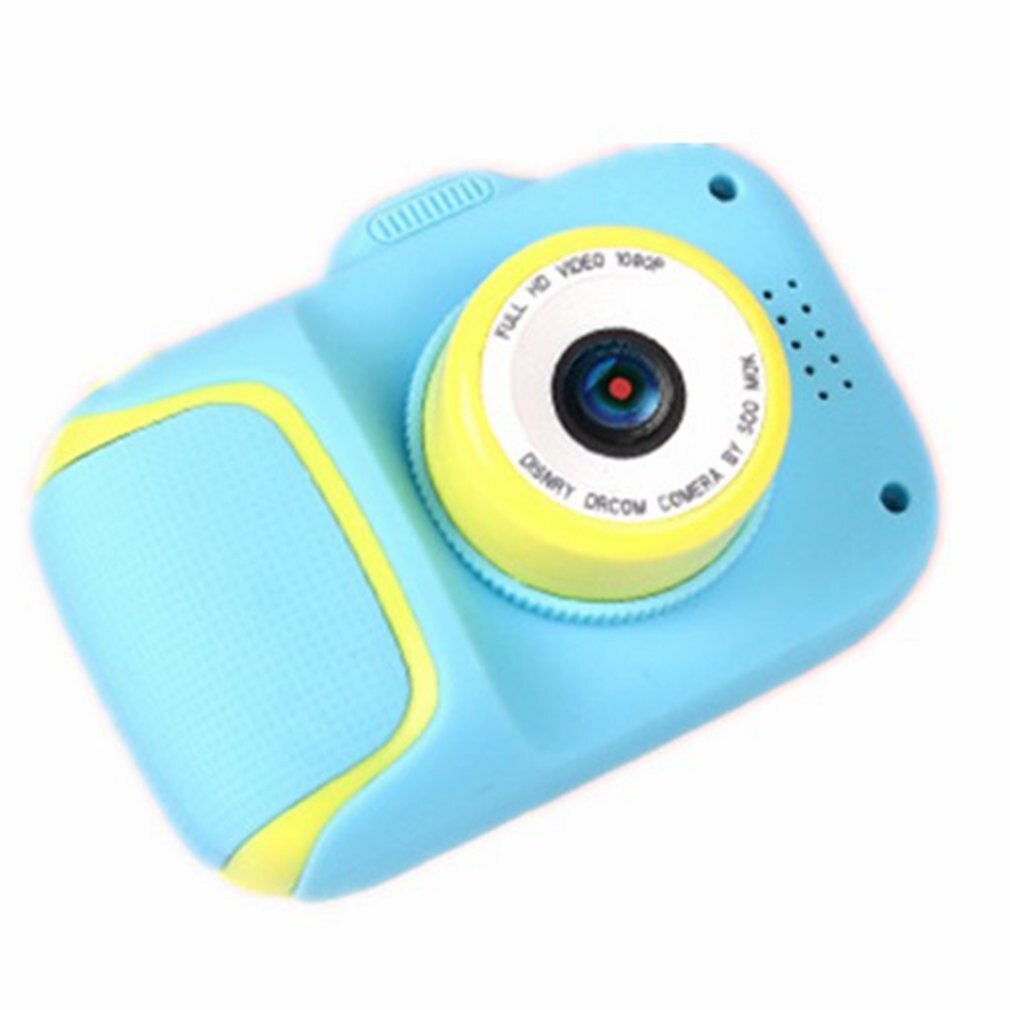 Kids Photo Video Camera, Kids Cartoon Camera Toy 600mAh Oplaadbaar Comfortabel Multifunctioneel voor Geschenken(Beige