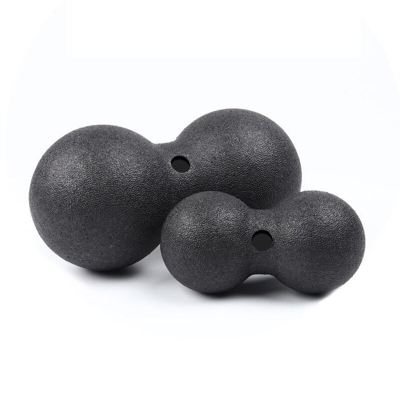 Mini pelota para hacer ejercicio, pelota de masaje de Lacrosse doble, movilidad, cacahuete, liberación miofascial, Yoga de tejido profundo