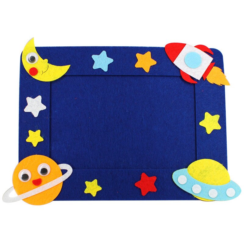 FAI DA TE Fatti A Mano Del Fumetto 3D Photo Frame Cornice Materiale Non Tessuto Cornici E Articoli Da Esposizione Giocattoli Per I Bambini Complementi Arredo Casa Bambini Artigianato E arti: SPACE