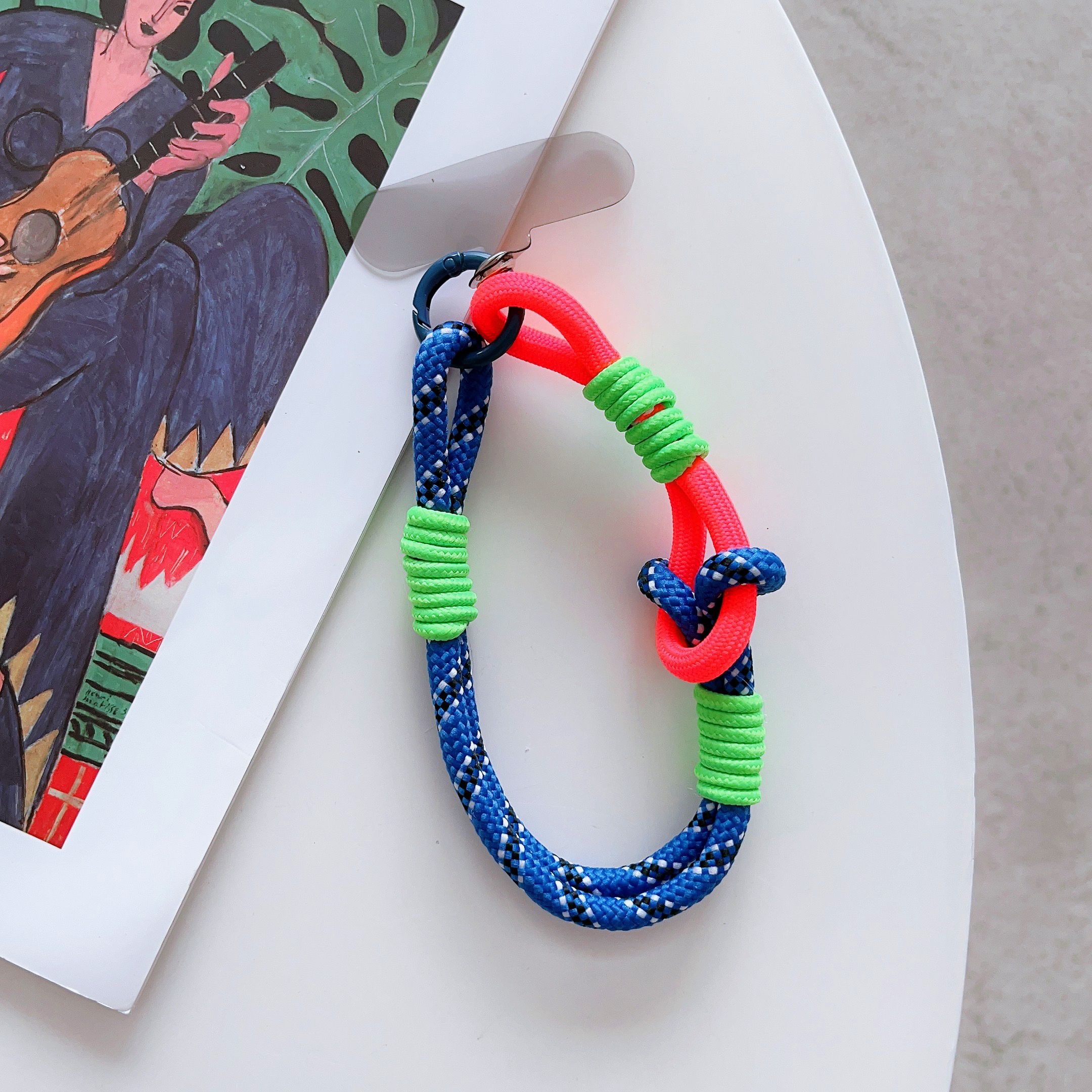 Mobile Phone Lanyard Wrist Strap Anti Rope Mobile Phone Pendant Decoration Multi-Purpose Lanyard: Orange