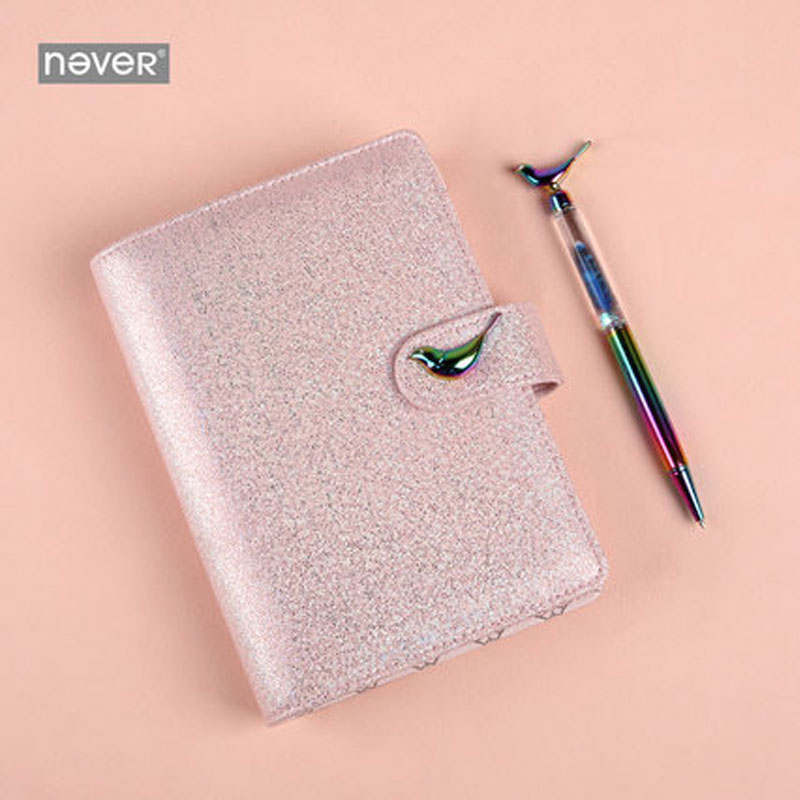 Never A6 Planner Refill For Filofax Notebook 6 Hole Loose Leaf Inner Diary Monthly Weekly Planner Schedule Book