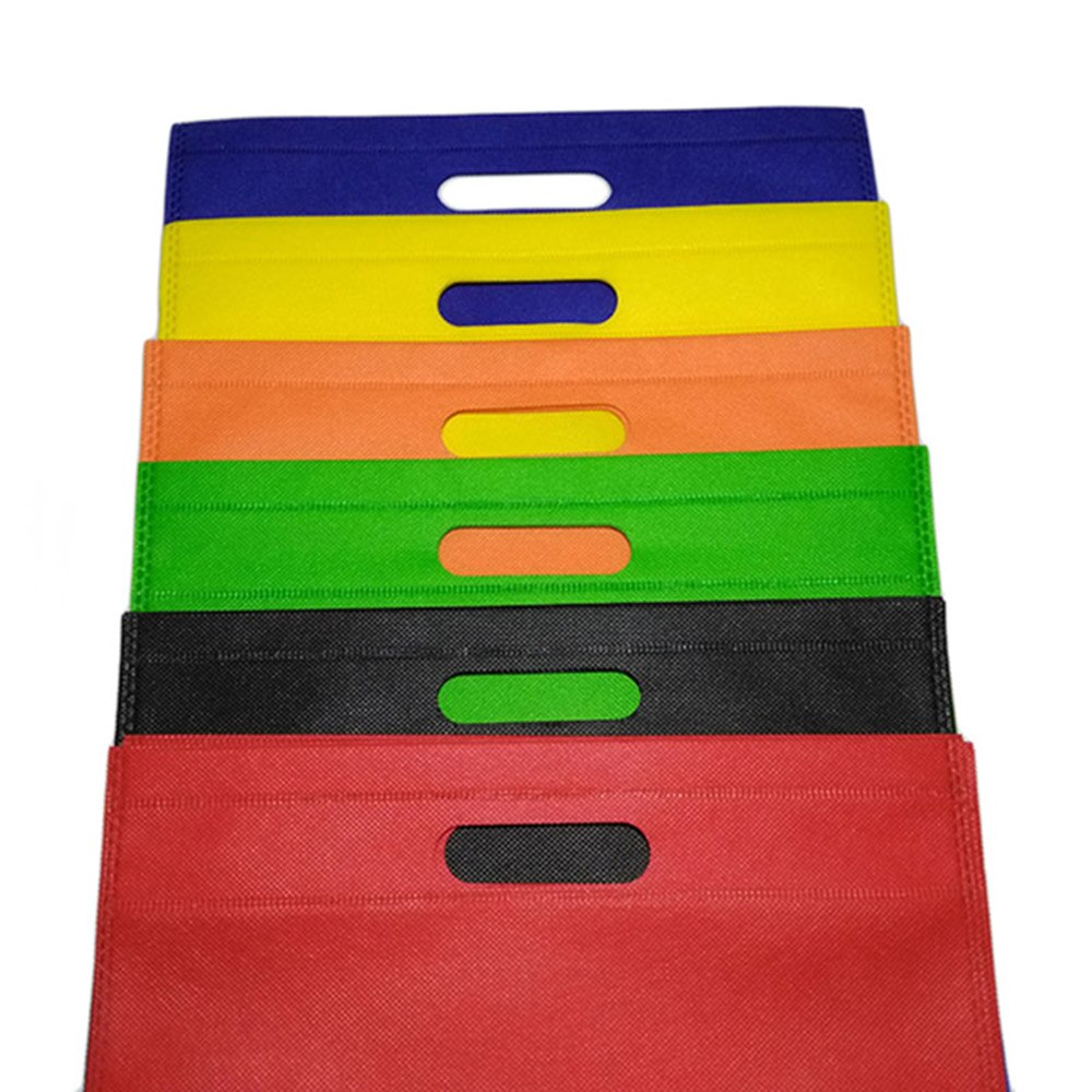 30x40cm Reusable Shopping Bag Non-Woven Fabric Bags Folding Shopping Bag