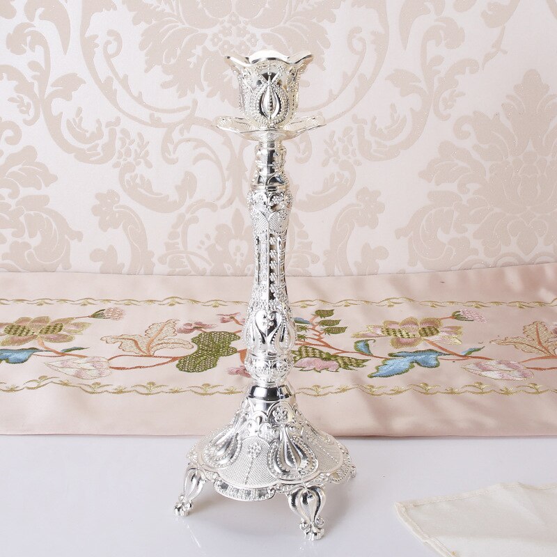 Candelabros candelabros para portavelas caseras decoración moderna decoración de bodas: Single Head High
