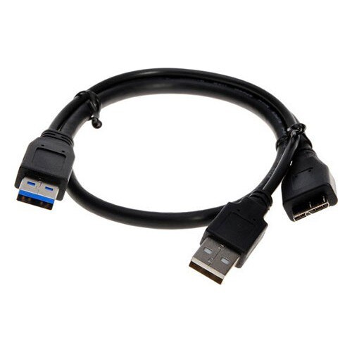 Zug Usb 3,0 Auf Micro Usb B Externe Festplatte Hdd Y Kabel