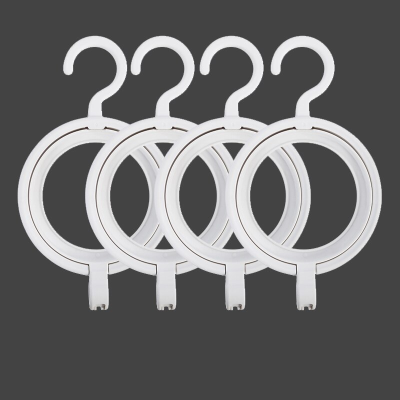 Runde Ring Hütte Schal Schal Schals Halfter Einfache Gürtel Ring Aufhänger Schlafzimmer Schrank sterben haushalt Hütte Gestell hinter lagerung haken tür: 4pce