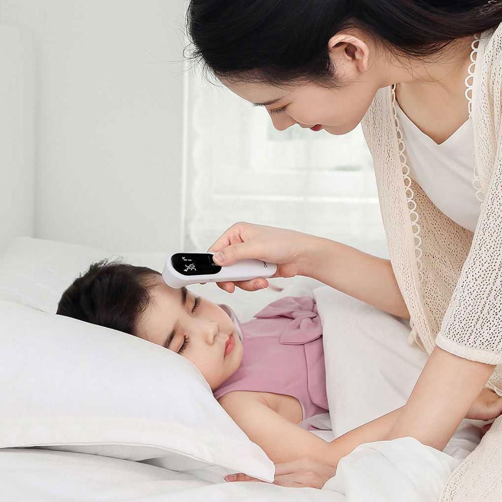 Originele Xiaomi Mijia Ihealth Thermometer Nauwkeurige Digitale Koorts Infrarood Klinische Thermometer Contactloze Meting Led Getoond