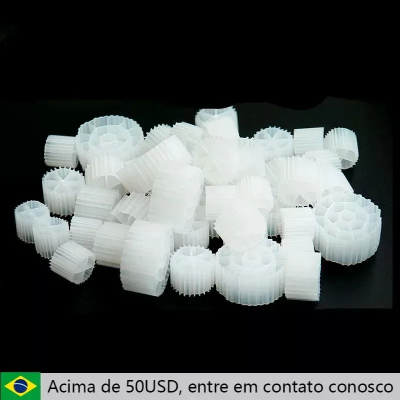500g/1kg K1 K2 K3 blanco rojo acuario Koi estanque plástico filtro bioquímico medios Material de filtro de tanque de peces
