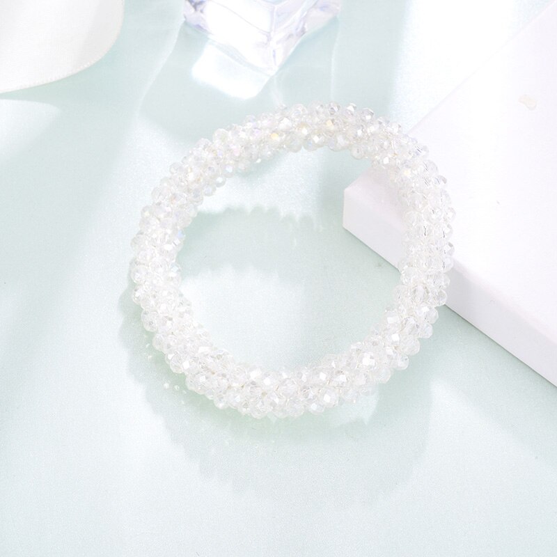Elastiske newful glasperler armbånd til kvinder rød sort retro sommer armbånd armbånd smykker brazalete mujer