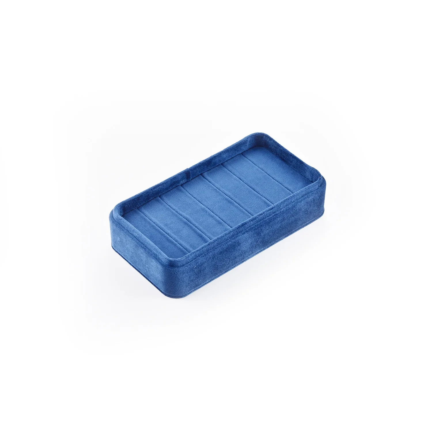 Samt Schmuck Ringe Halfter Tablett mit Abdeckung Lagerung Container Finger Ringe Stand Kasten für Kleid Tische Schränke Frauen Mädchen Schublade: Orange