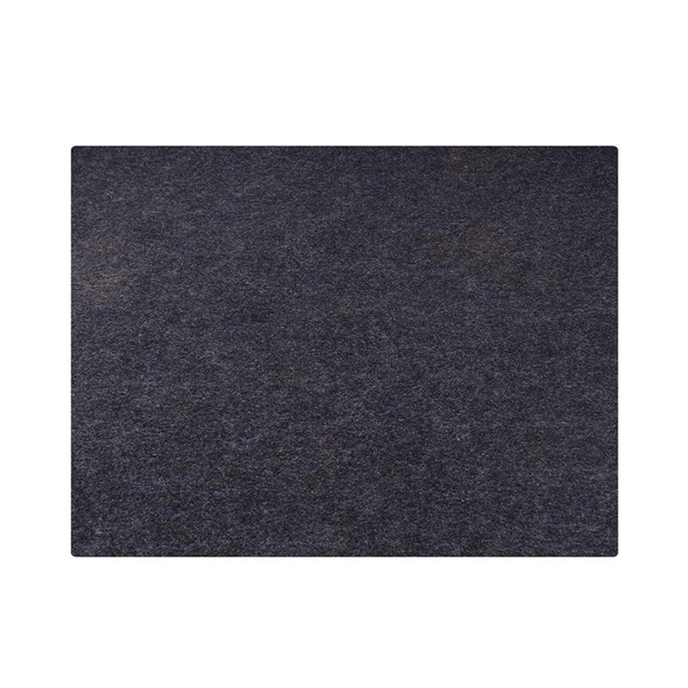 Fire Retardant Mat Incense Burner Fireproof Cotton Fireplace Carpet Non-slip Mat Survival Emergency Blankets For Camping: No aluminum foil