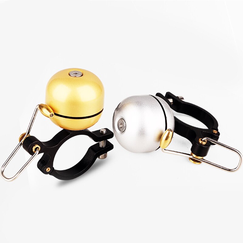 Cloches de vélo en cuivre rétro, cloches de vélo en alliage d'aluminium, pour faire du vélo tout terrain, équipement d'équitation