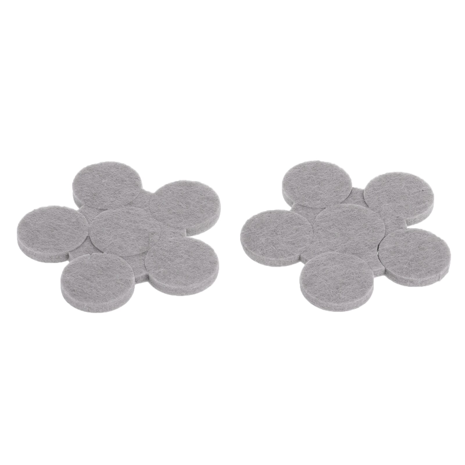 Anti Vibration Furniture Pads Nonslip Felt Feet Mats Adhesive Appliances Bottom Covers Table Chair Leg Protectors Home Accessory: Beige 12Pcs