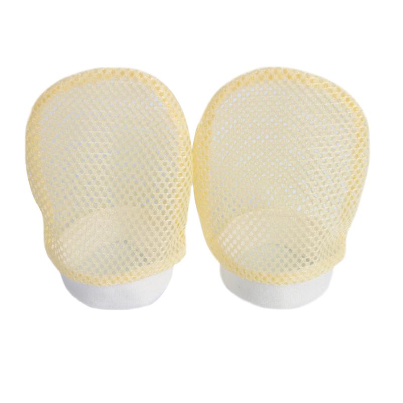 3 couleurs bébé soins bébé gants respirant maille Anti-grippage gants -né Protection de sécurité résistant aux rayures gants