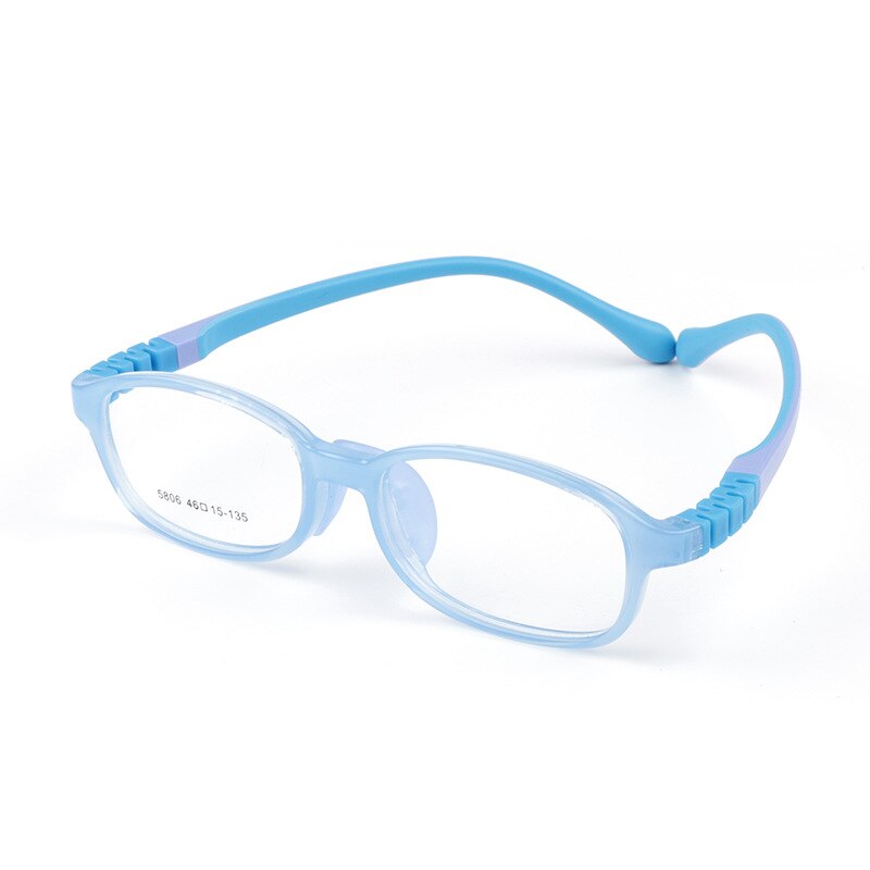 Lunettes Anti-lumière bleue pour enfants, écran pour garçons et filles, matériaux respectueux de l'environnement, couleurs bonbons, en Silicone: C3