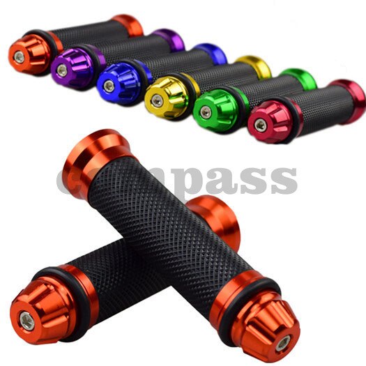 Motorcycle grips hand rubber pedal biker scooter handlebar modified throttle turn Grip Settle Handle Grips