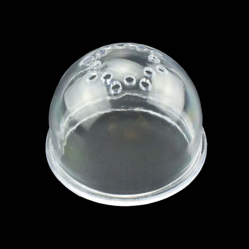 DIY Hamster Tunnel External Tube Stopper Plug End Cap Interface Fitting Cage Baffle Accessories with Ventilated Holes: White