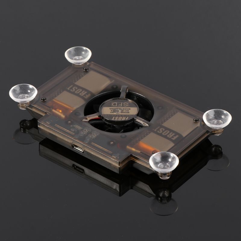 Universal Mobile Phone Cooler Cooling Support Holder Fan Radiator For iPhone X Samsung Huawei Xiaomi Smartphone Tablet